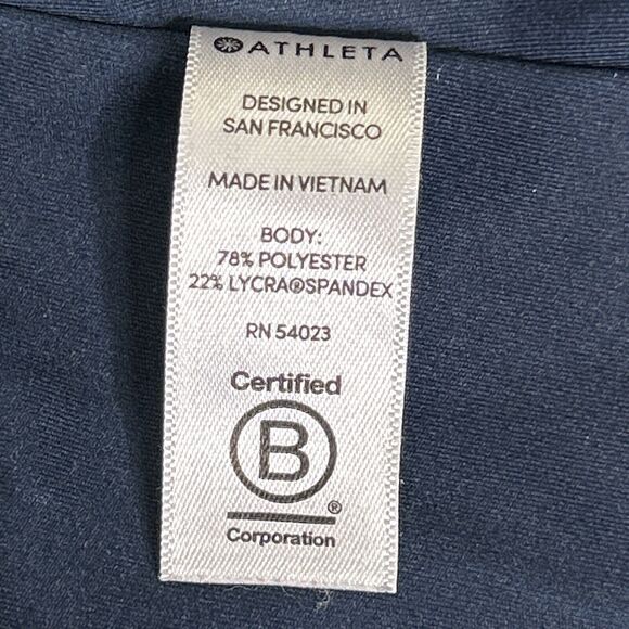 Athleta Women's Size LP Elation Ombre 7/8 Tight Green 405739 - Picture 7 of 8